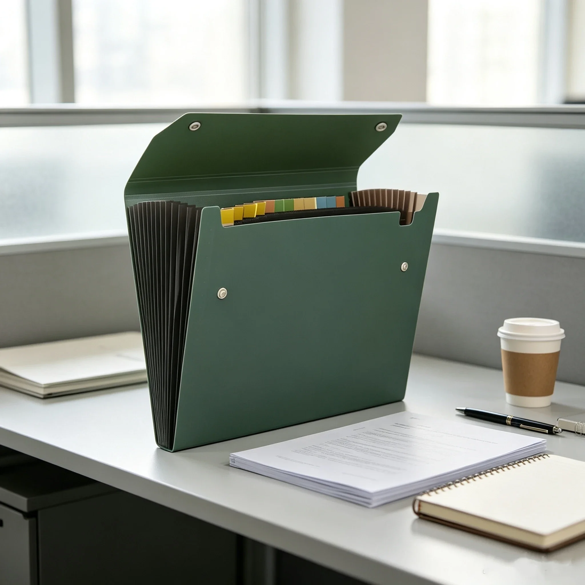 13 Pocket A4 Expanding File Or - Expandable Accordion File Folder 13 Pockets ulasan dan harga