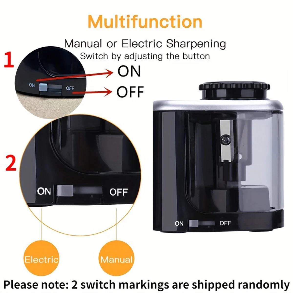 Automatic Pencil Sharpener Ele - Electric Pencil Sharpener Usb ulasan dan harga