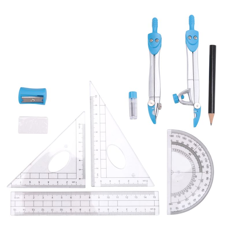 Superior Geometry Compass Set  - Math Geometry Set With Compass ulasan dan harga