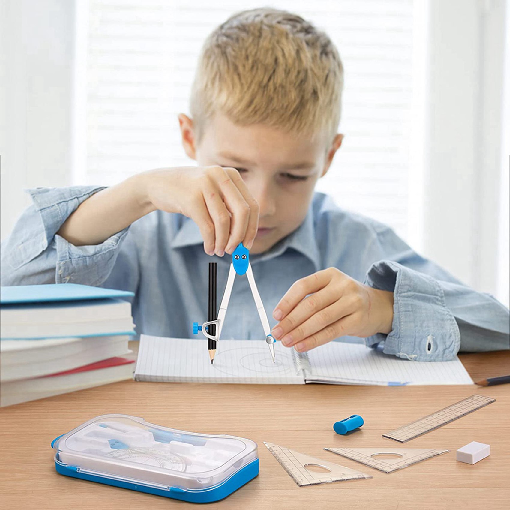 Superior-Geometry Set 20 Pcs M - Math Geometry Set With Compass ulasan dan harga